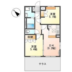 リバティタウン１番館の物件間取画像